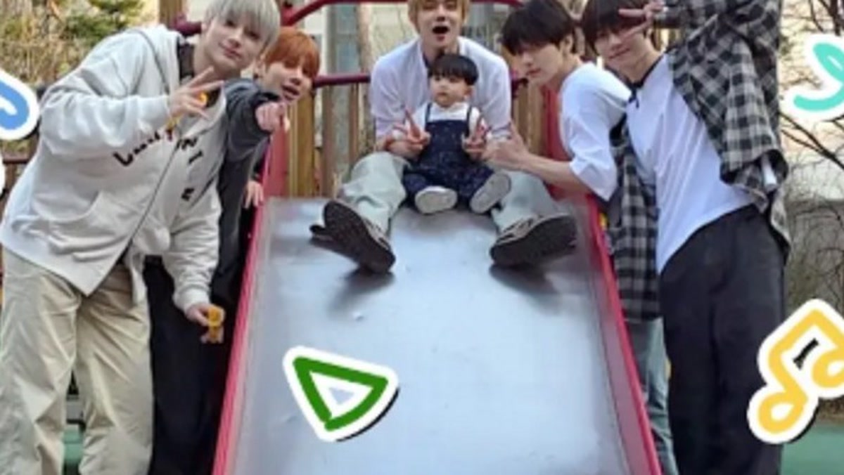 god 손호영·김태우, TXT 육아 선배로 등장