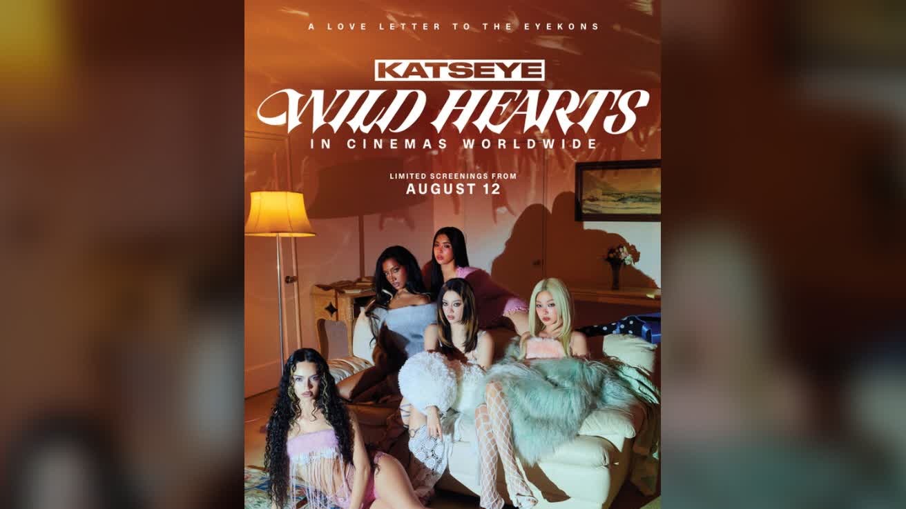 KATSEYE、8月12日に初の劇場ドキュメンタリー『WILD HEARTS』公開