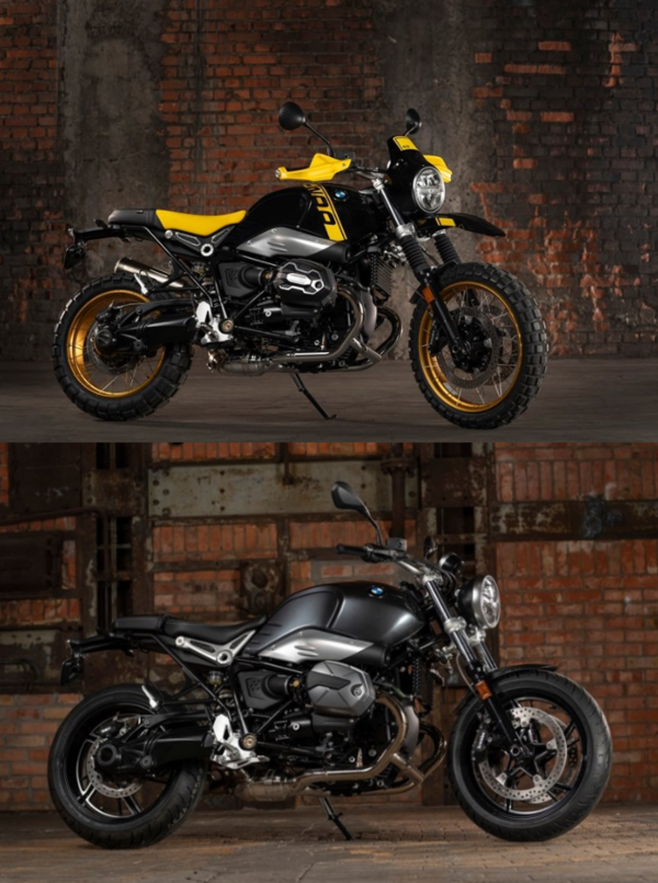 BMW R nineT 어반 GS(위), R nineT 퓨어(아래)