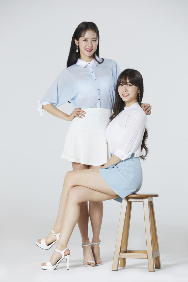 유록스, 광고 모델로 치어리더 박기량과 안지현 재기용