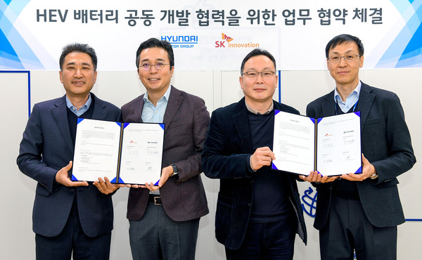 현대차•기아 – SK이노베이션, 하이브리드카 배터리 공동 개발