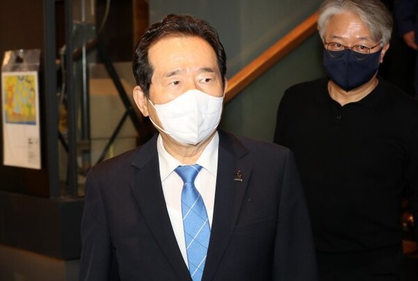 어린 이준석이 못마땅한 정세균 전 국무총리