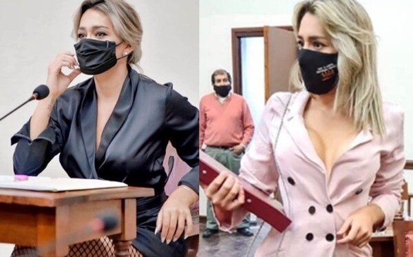 가슴 노출 심하다고 비난 받는 한 시의원