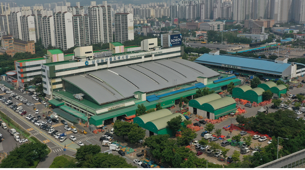 인천삼산농산물도매시장, 시설현대화로 재탄생 기대