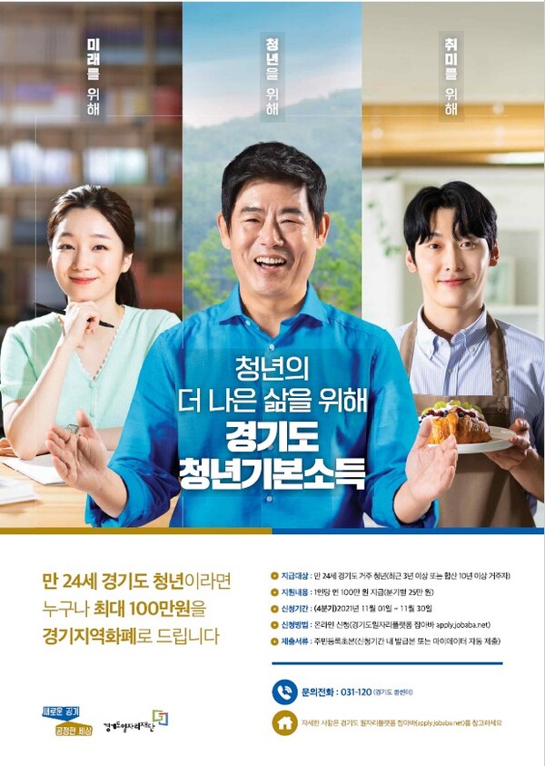 수원시 만24세 청년, 30일까지 ‘청년기본소득’ 신청해야