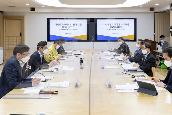 오병권 권한대행, 3차 TF회의서 우크라 사태 경제충격 막을 중장기 대응체계 주문