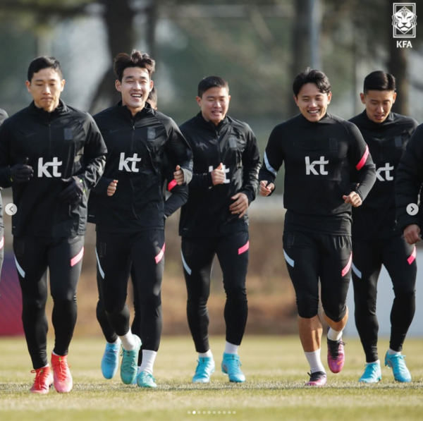 출처 대한축구협회 인스타그램