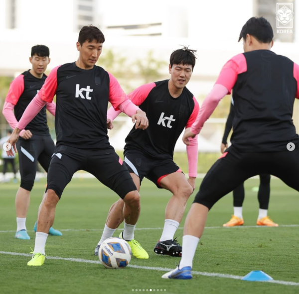 출처 대한축구협회 인스타그램