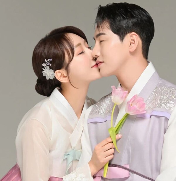 박군♥한영 '달달한 입맞춤' 웨딩화보 공개