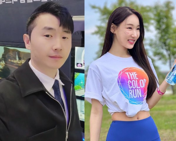 쌍둥이 개그맨 이상호, 10살 연하 김자연과 결혼…럽스타그램 화제