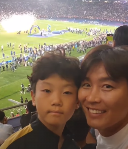 '대박이' 이동국 아들 이시안 근황에 "이렇게 컸어?"