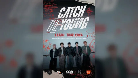 캐치더영, 9월 라틴아메리카 4개 도시 투어 개최