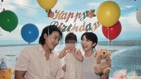 Lee Ji-hoon and Ayane reveal the second birthday party for their first daughter, Luhee