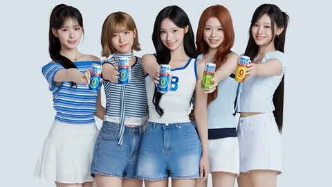 동아오츠카, “나랑드 야호~” 나랑드사이다 모델로 걸그룹 리센느 발탁
