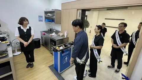 부산시설공단, 부산영락공원 장례식장 다회용기 사용 활성화 홍보 캠페인 펼쳐