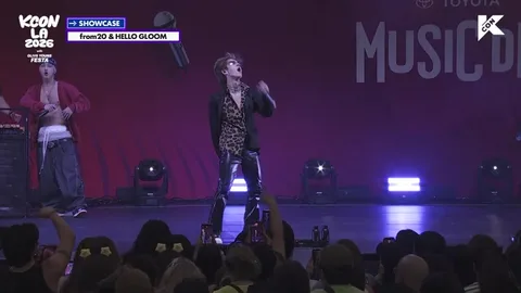 from20 and HELLO GLOOM Ignite the Stage at KCON LA with a Powerful Collaboration