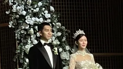"일주일에 5번은 해라" 이순재, 이승기 이다인 결혼식에서…
