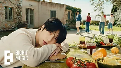 TXT 연준 포토카드 담긴 '사워레몬요거트'