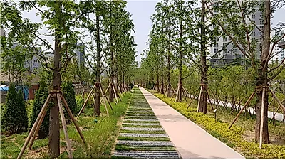 옛 수인선 철로 따라 ‘도시바람길 숲’ 준공..약 1.5km