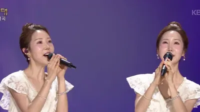 윙크, '가요무대'서 부른 마포종점...순백 드레스