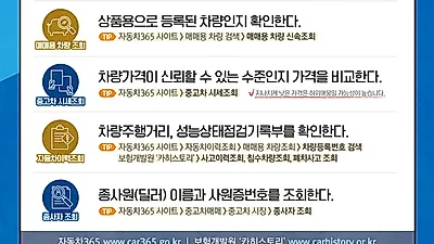 경기도, 중고차 허위매물 의심 사이트 10곳 적발. 형사고발 검토