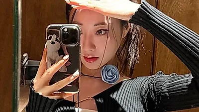 경리, 머리끈을 초크로? 깡마른 근황 공개