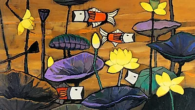 수원시 북수원도서관, ‘신현옥 초대전: 현유도전(現流道展)’ 개최