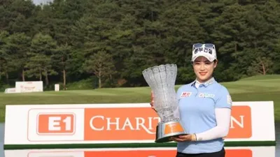 상금 2위로 올라온 지한솔, 50억 넘은 장하나