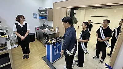 부산시설공단, 부산영락공원 장례식장 다회용기 사용 활성화 홍보 캠페인 펼쳐