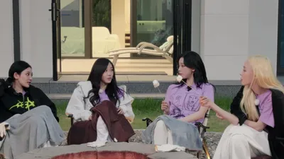 에스파, 무대 위 카리스마 대신 선택한 '찐가족' 케미스트리
