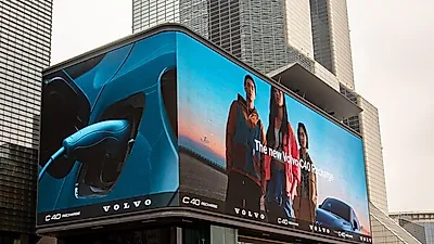 볼보자동차코리아, 삼성동 코엑스 케이팝 스퀘어에서 C40 리차지 브랜디드 필름 공개