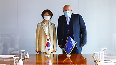 유럽연합(EU) 집행부위원장과 양자회담