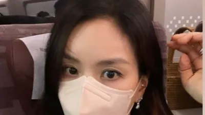 고소영이 왜 여기에? 남편 장동건 어디가고 혼자 '찰칵'