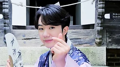 정동원X남승민, 한복 입고 셀프 뮤직비디오 공개. “익살스러운 표정 연기”