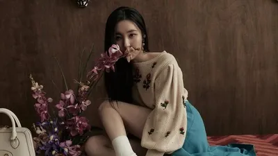 선미, 청하와 마리끌레르 5월호 장식. “그윽한 눈빛+감각적인 포즈”