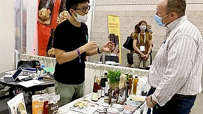 美동부 최대 건강기능식품박람회에서 K-푸드 알려