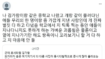하이브 걸그룹 '르세라핌' 김가람, 공개되자마자 '학폭' 의혹 