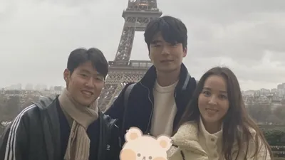 이강인, 기성용·한혜진 부부와 '찰칵' 딸까지 화제 