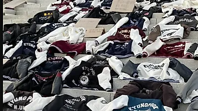 실시간 충격적인 경북대 본관 모습 "서울의 봄 같다"