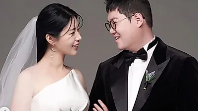 감스트♥뚜밥, 웨딩사진 공개 "세금 더 내라" 