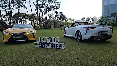 렉서스, 플래그십 스포츠카 ‘LC 500 컨버터블’ 출시