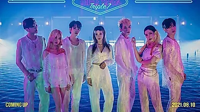 777(트리플세븐), 데뷔곡 ‘PRESENTE’ 단체 이미지 공개. “독보적 존재감”
