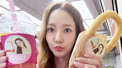 '재력가와 열애설' 박민영, 근황에 "잘먹겠습니다"