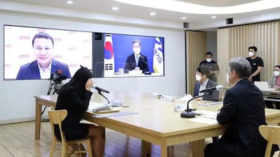 이재명, 싱가포르 국가개발부 장관과 공공주택 보급 주제로 화상 면담
