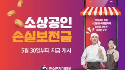 소상공인 방역지원금. 30일 오늘 부터 최대 1,000만원 순차적 지급