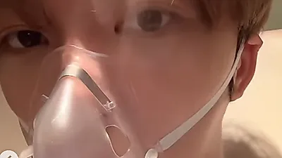 김재중, 호흡기에 링거까지 "건강 잘 챙기고…"