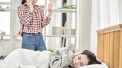 얹혀살면서 청소 한 번 안 하는 뻔뻔한 새언니