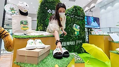 수원시, AK플라자수원점과 손잡고 ‘수원이’ 캐릭터상품 팝업스토어 열어