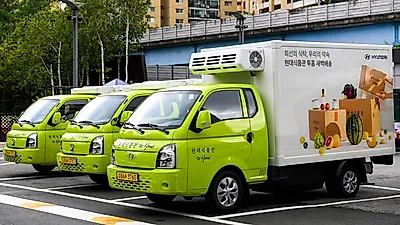 현대차그룹, 친환경 포터EV 기반 물류 배송 서비스