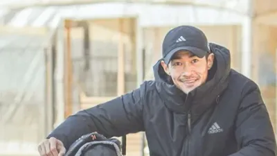 "우리 딸 장해, 고맙다" 배정남, 휠체어에 의지하는 벨 근황 공개
